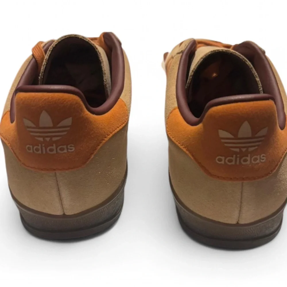 Adidas Gazelle Men's Beige and Rust Sneakers - Picture 4 of 6